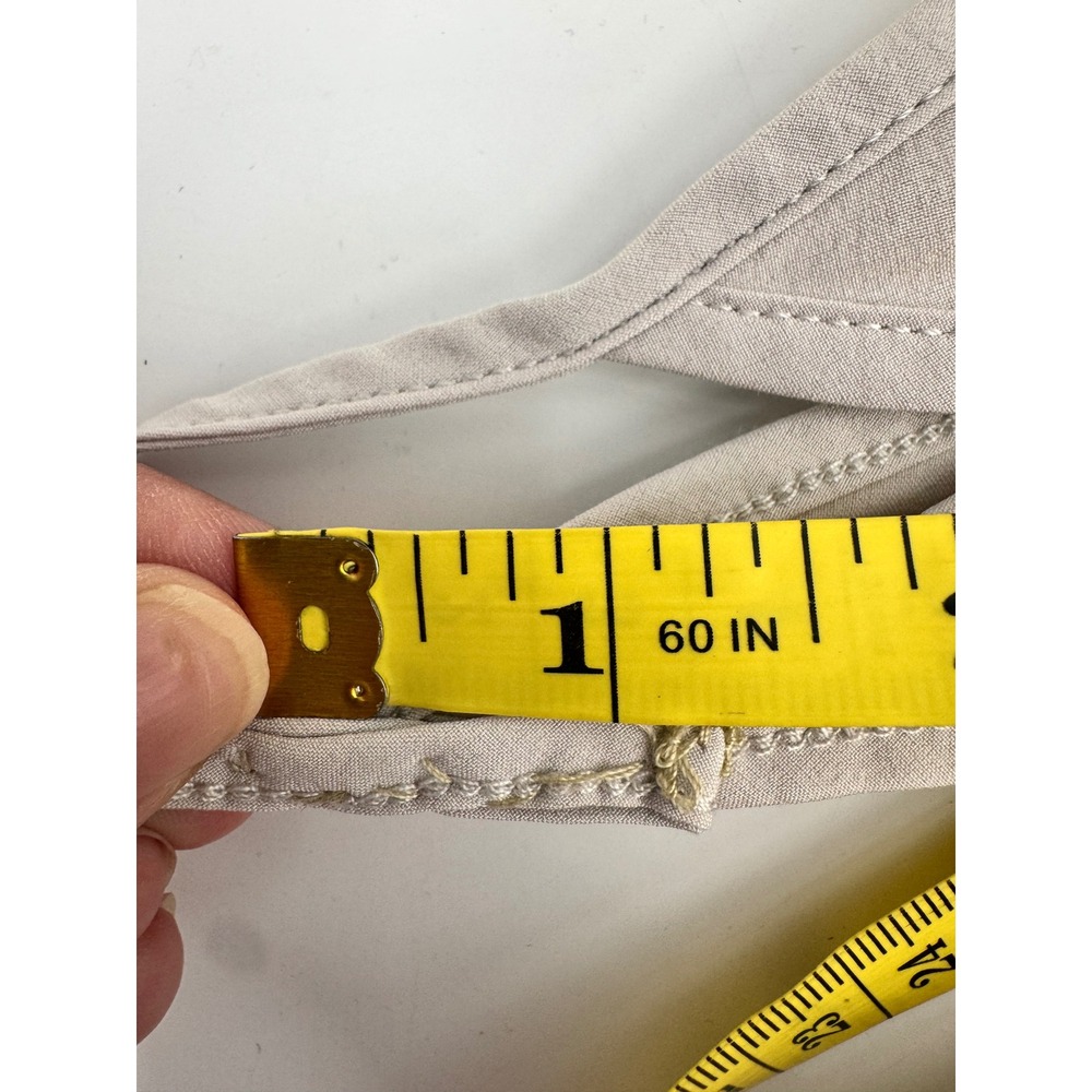 Vuori Villa Cami Women L Tan V-Neck Straps Shortened - Picture 11 of 11